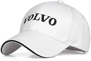 Westion Logo Embroidered White Color Adjustable Baseball Caps for Men and Women Hat Travel Cap Car Racing Motor Hat