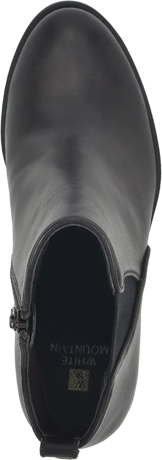 WHITE MOUNTAIN Shoes Women's Die Hard Chelsea Heeled Bootie