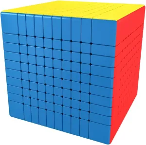 Willking Moyu Meilong 10x10 Speed Cube Stickerless MoFang JiaoShi Meilong 10x10x10 Puzzle Cube Cubing Classroom 84mm Speed Toys