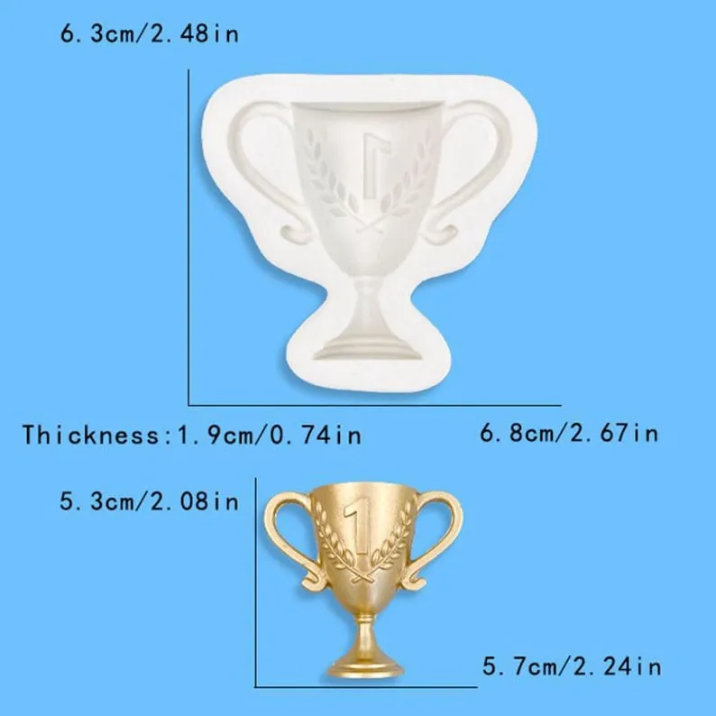 Winner Trophy - Silicone Mold