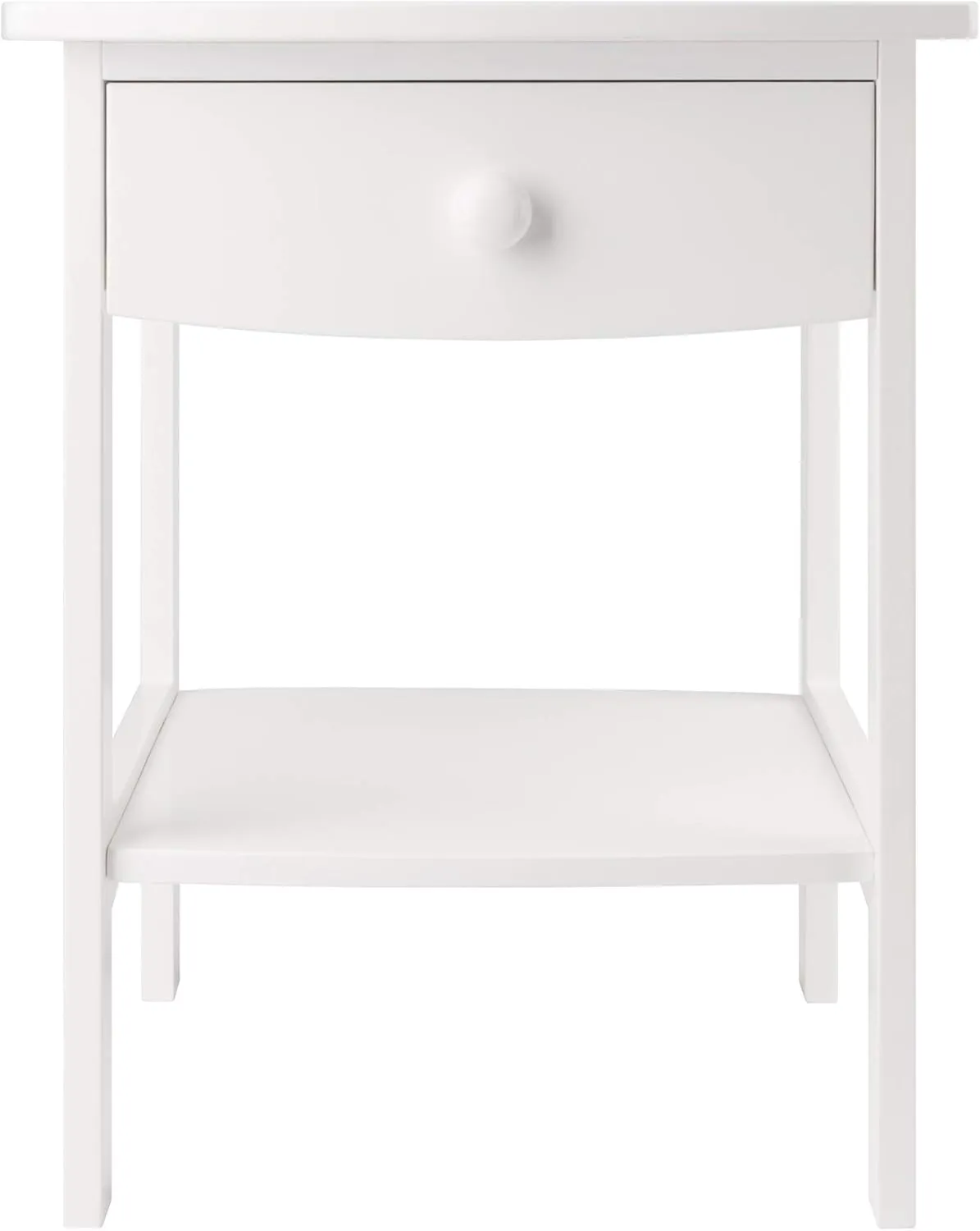 Winsome Wood Claire Accent Table, White