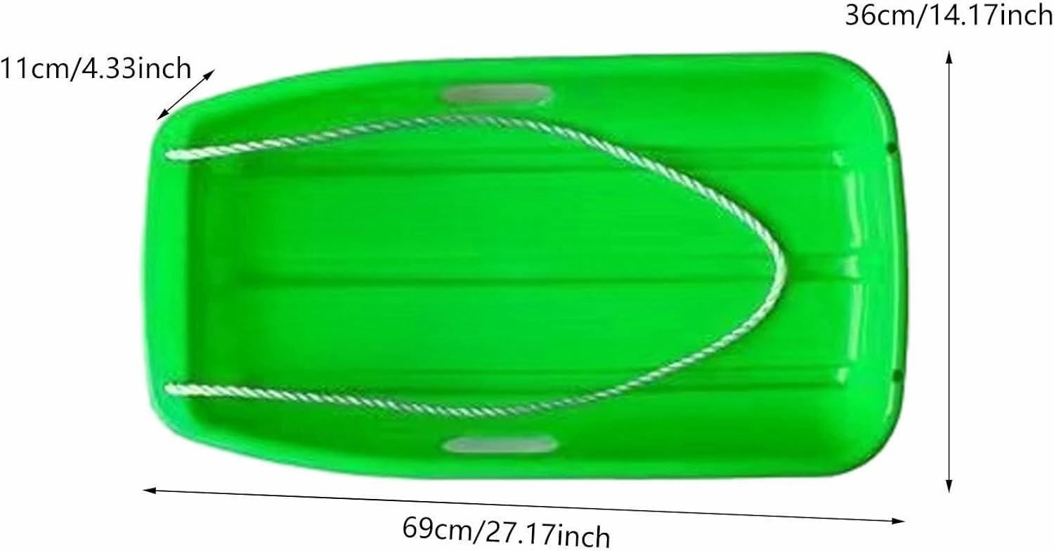 Winter Snow Sled for Adults, Snow Toy, Flexible,Sledding,Supplies,Downhill Sprinter Sleds,Sand Board Sleigh for Sports,Garden