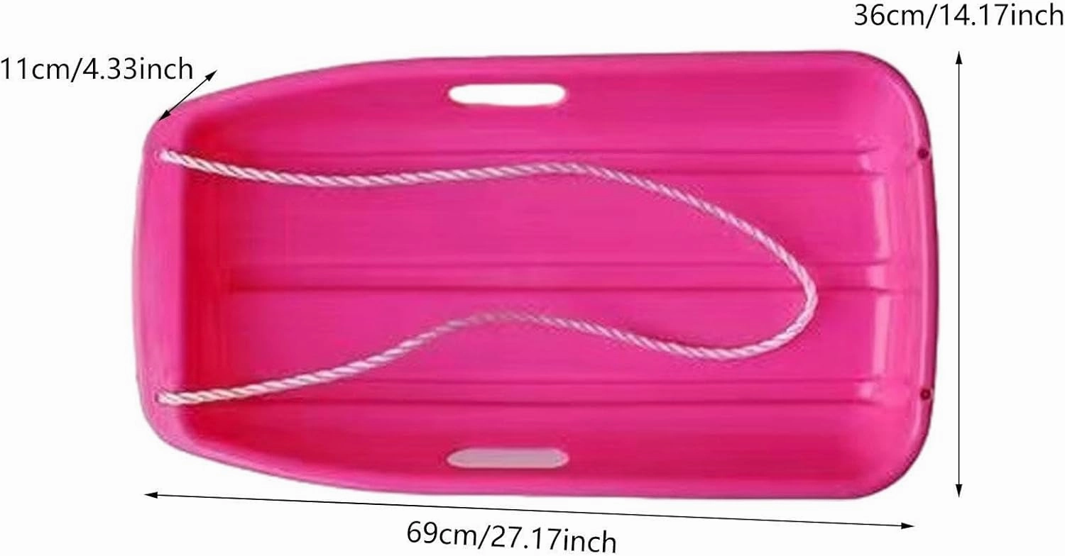 Winter Snow Sled for Adults, Snow Toy, Flexible,Sledding,Supplies,Downhill Sprinter Sleds,Sand Board Sleigh for Sports,Garden