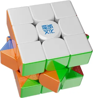 WRM V10 20-Magnets Ball core Maglev UV 3x3 Speed Cube - Puzzle Magic Cube for Kids & Adults