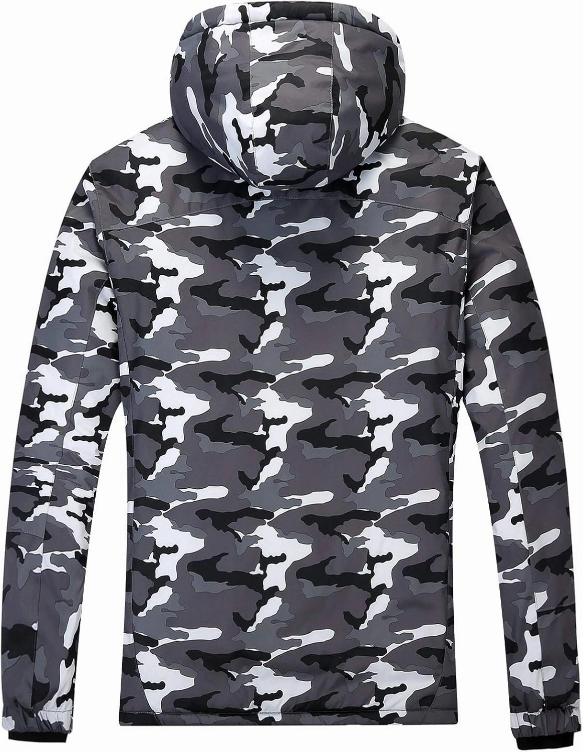 WULFUL Women’s Waterproof Snow Ski Jacket Mountain Windproof Winter Coat with Detachable Hood
