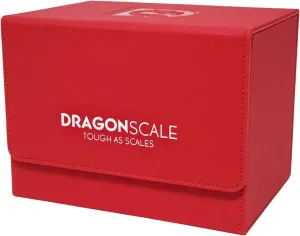 X2R Deluxe 2-Row Slab Case Premium 5mm Ultra-Thick Leather Durable & Waterproof Leather Box for Graded Sports & Trading Cards PSA BGS CGC  PSA Collectors Case (Inferno)