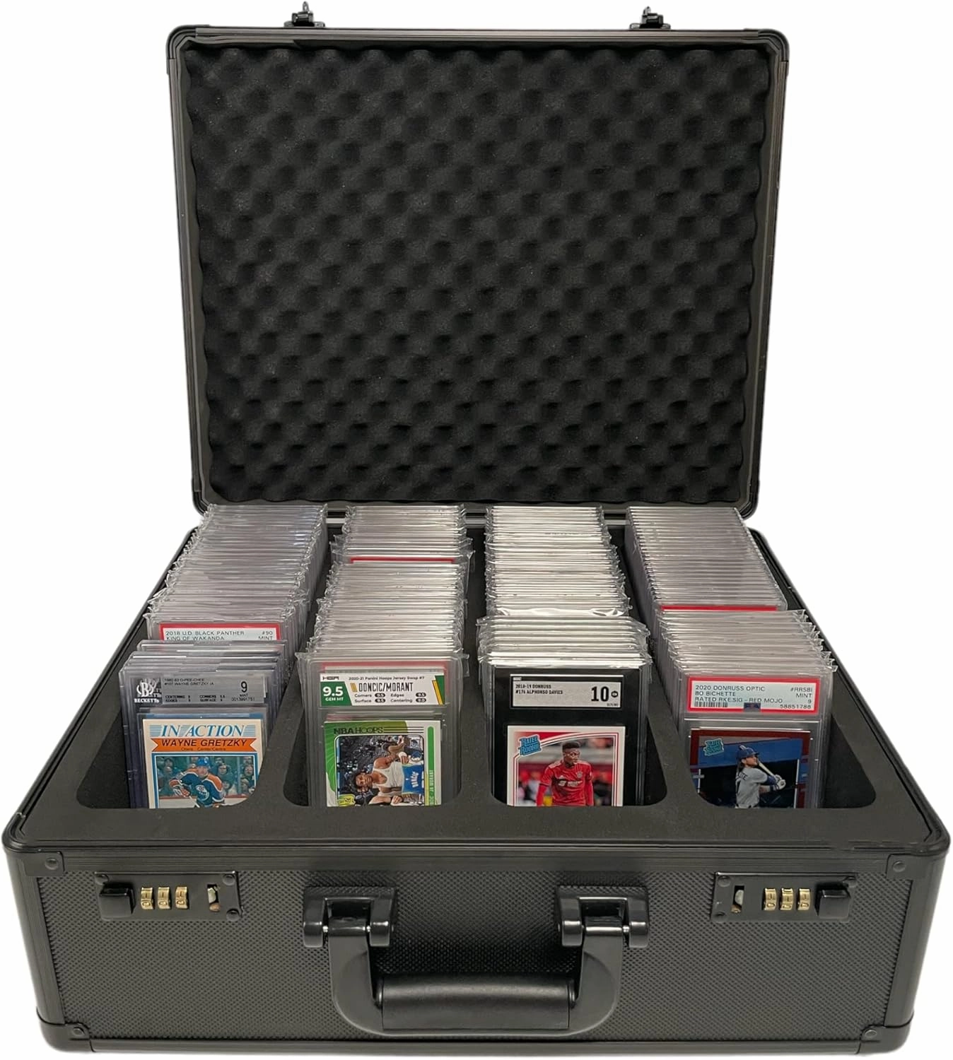 XL: The Ultimate Graded Sports Trading Card Storage Solution for Baseball, Basketball, Football, and Hockey, TCG Cards and more. Your Go-To Card Storage, Carrying, and Travel Case.