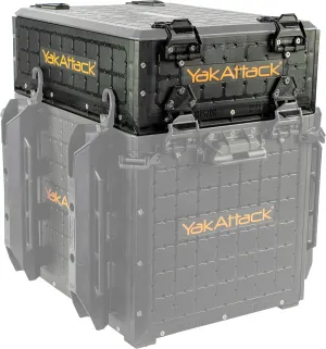 YakAttack ShortStak Upgrade Kit for BlackPak Pro, 13" x 16" - Black (BLP-AC-0010-BK) | Kayak Fishing Accessories