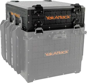 YakAttack ShortStak Upgrade Kit for BlackPak Pro, 16" x 16" - Black (BLP-AC-0011-BK) | Kayak Fishing Accessories