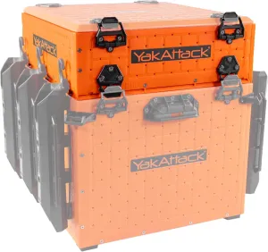 YakAttack ShortStak Upgrade Kit for BlackPak Pro, 16" x 16" - YakAttack Orange (BLP-AC-0011-OR) | Kayak Fishing Accessories