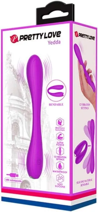 Yedda Bendable Vibrator (Fuchsia)
