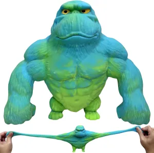 YHan Super Stretchy Gorilla Fidget Toy (Blue-Green) Stretchy Monkey - Funny, Squishy & Perfect to Squeeze for Stress Relief - Ideal Gift for Kids