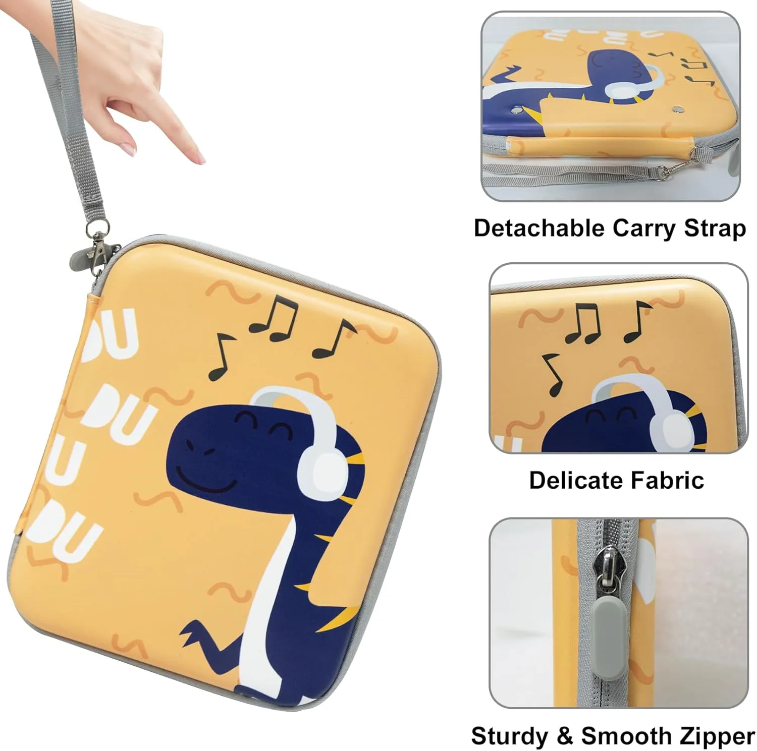 Yoto Card Case for Yoto Cards,Yoto Card Holder 80 Pockets with Removable Sleeves,Portable Travel Card Storage Bag for Yoto Mini Cards