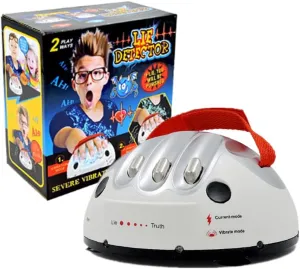 YUDONG Upgrade Micro Electric Shocking Lie Detector, Lie Detector Game,Polygraph Test, Interesting Liar Detector Game for Partys Analyzer Consoles Gifts.