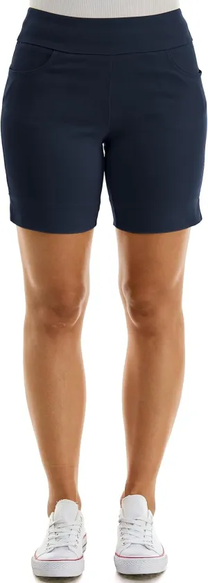 Zac & Rachel Women's Pull on Millennium Shorts W/Front Pockets