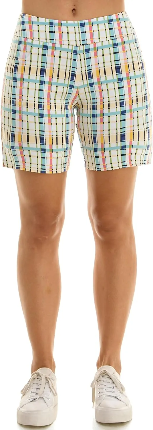 Zac & Rachel Women's Pull on Millennium Shorts W/Front Pockets