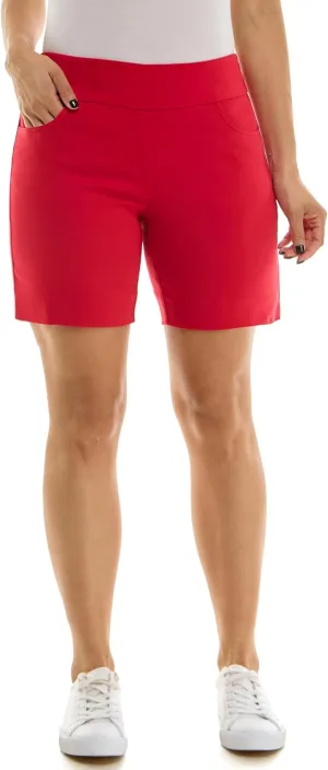 Zac & Rachel Women's Pull on Millennium Shorts W/Front Pockets
