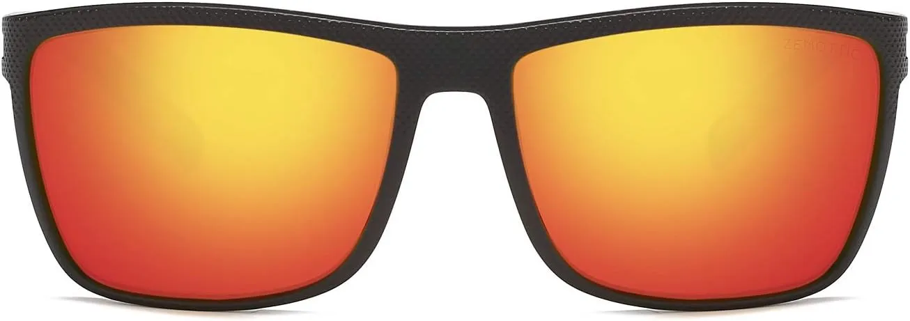 ZENOTTIC Polarized Sunglasses for Men Lightweight TR90 Frame UV400 Protection Square Sun Glasses