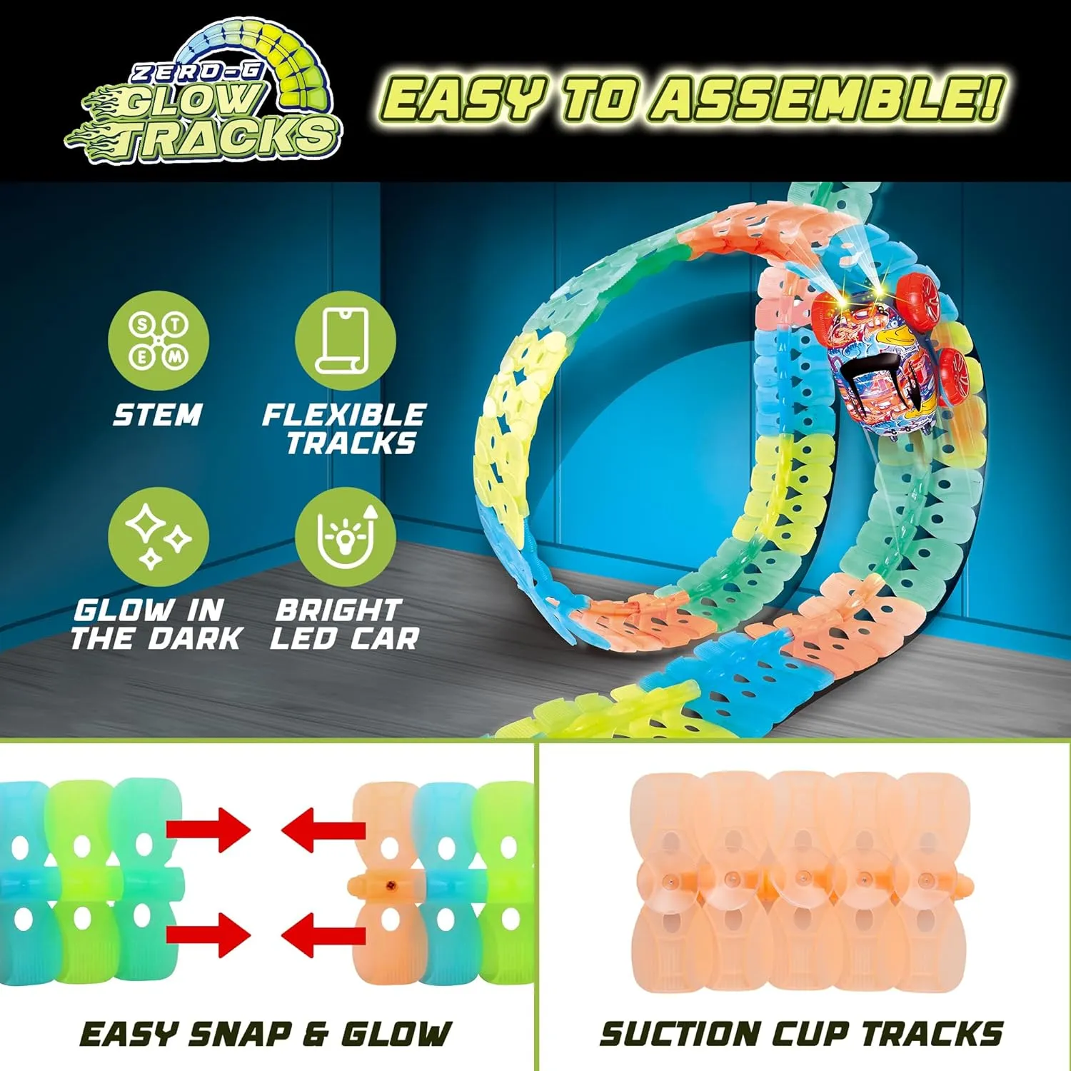Zero-G Glow Tracks 210pcs