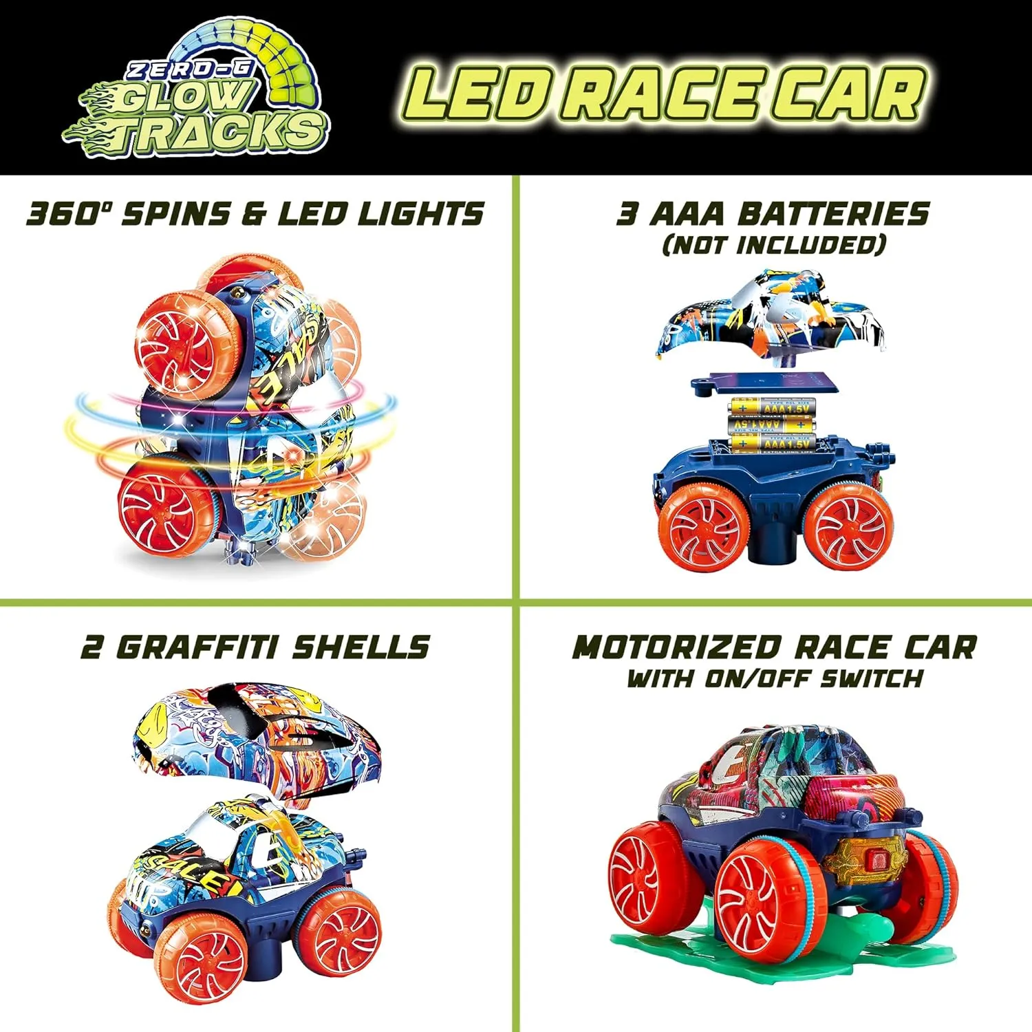Zero-G Glow Tracks 210pcs