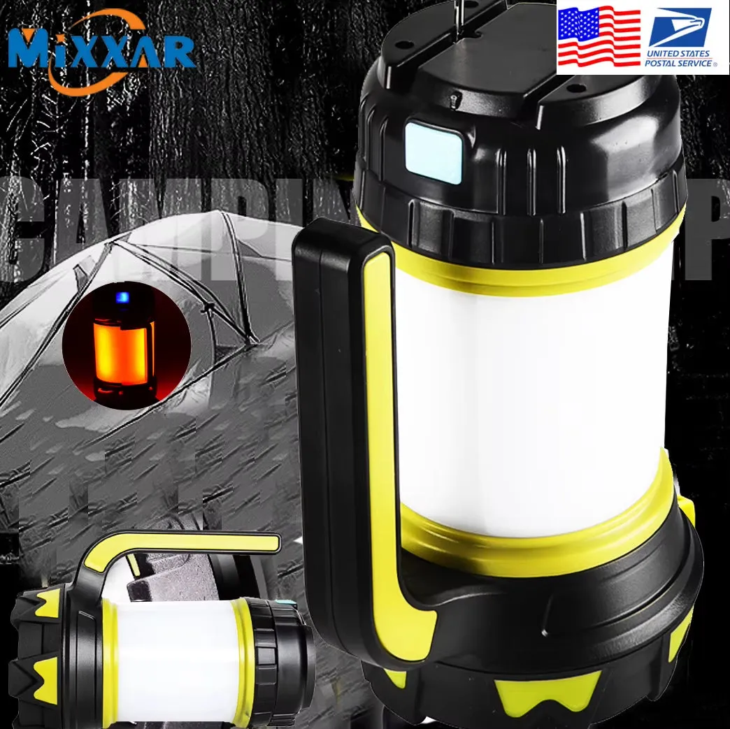ZK30 Powerful Lantern Rechargeable LED Torch Camping Flashlight Waterproof Led Outdoor Portable Camping Lamp Torch Flash Light