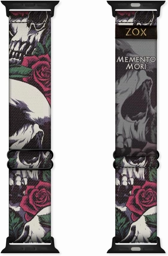 ZOX Apple Watch Band – Elastic Band with Motivational Affirmations and Beautiful Artwork – Gifts for Men, Women & Kids