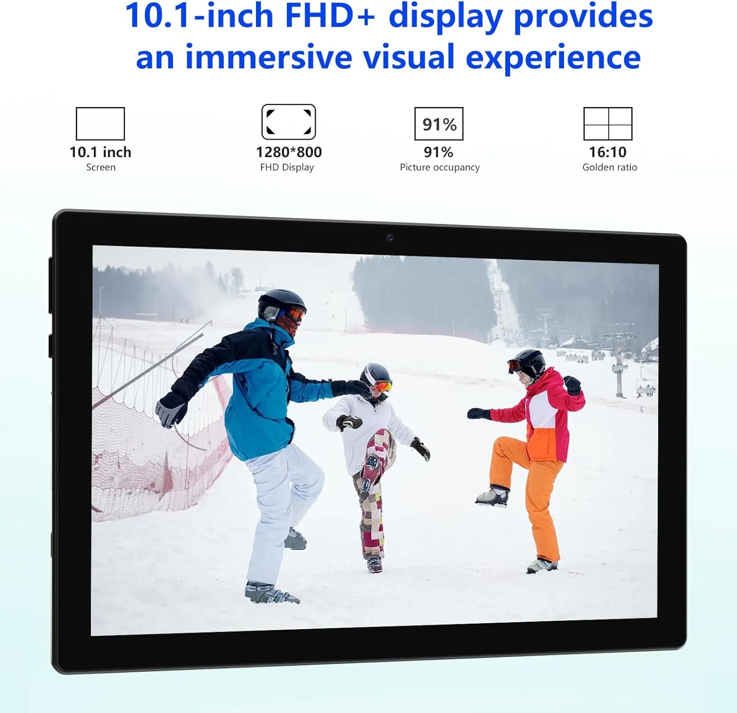 ZZB Tablet with Keyboard 10 inch Tablet 2 in 1 Tablets Including Mouse Case Stylus 12GB 128GB Supports 1TB Expansion Android 13 Tableta 10.1" HD Touch Screen 8MP Dual Camera BT WIFI6 5G Android Tab